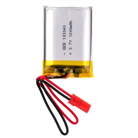 3.7V 1200mAh dobíjecí lithiová baterie