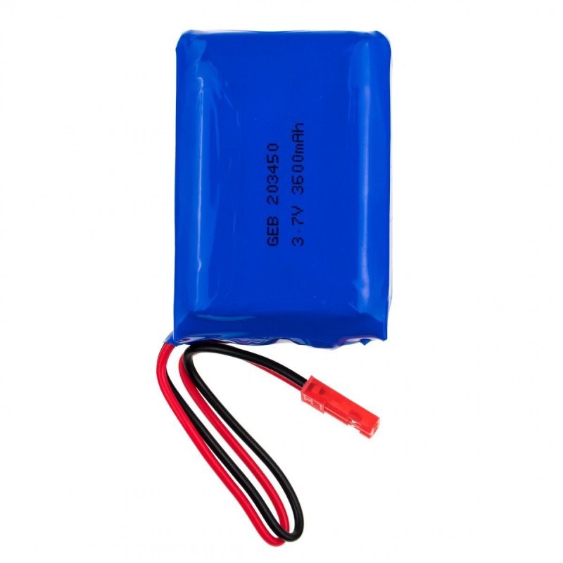 3.7V 3600mAh dobíjecí lithiová baterie