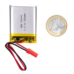 3.7V 750mAh dobíjecí lithiová baterie