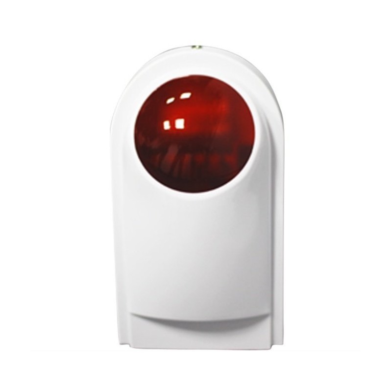Bezdrátová outdoorová siréna JD-W03 - zvukový a světelný alarm