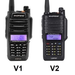 Sada 2ks UHF vysílaček Baofeng UV-9R Plus Sada vysílaček UV-9R Plus (V2)