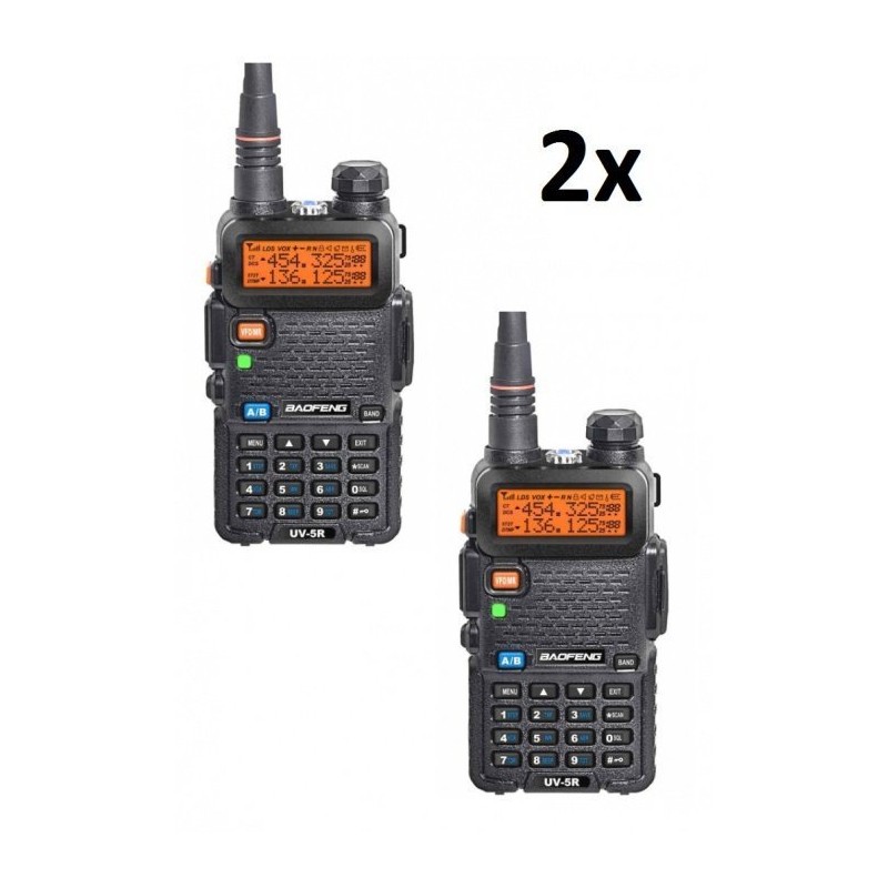 Zvýhodněná sada 2x Baofeng UV-5R (8W)