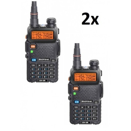 Zvýhodněná sada 2x Baofeng UV-5R (8W)