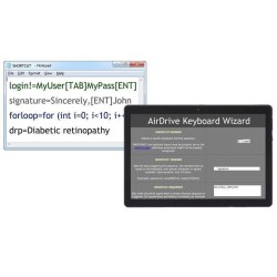 AirDrive Keyboard Assistant Aluminum Keyboard Assistant WI-FI