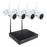 WiFi kamerový systém Secutek SLG-WIFI2108DE4FE200 - 4x2Mpix kamera, NVR