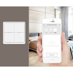 ZigBee spínač na baterie - 4 tlačítka