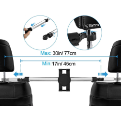 Držák na tablet do auta mezi sedačky SV-SC10