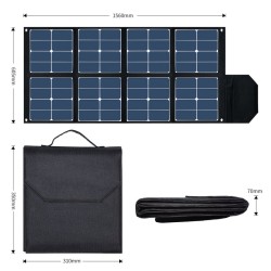 Outdoor set nabíjecí stanice a solárního panelu 1000W/100W