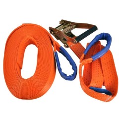 Slackline 15m x 5cm - oranžová